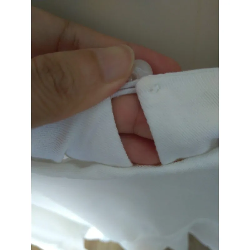 Áo dáng xòe baby doll màu trắng freesize 974019