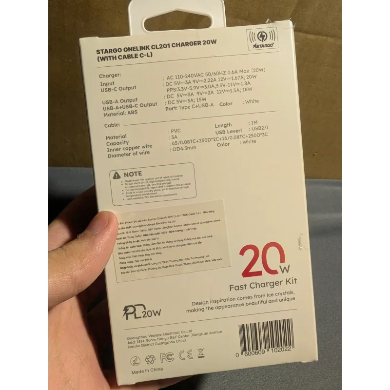 StarGo Onelink CL201 20W C-L Cable New 935346