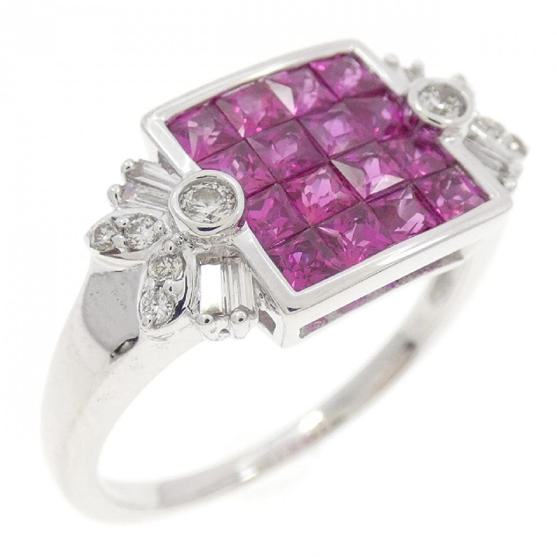 Nhẫn Ruby K18WG 0.87CT 667059