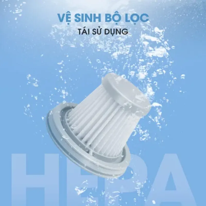 Máy hút bụi Kalite KHV0, màu trắng, mới 100%, tiện dụng 701456