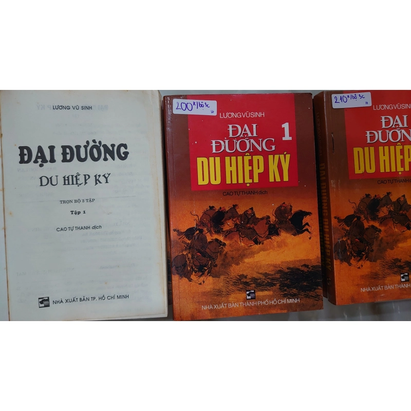 ĐẠI ĐƯỜNG DU HIỆP KÝ (Bộ 3 Tập)
- Lương Vũ Sinh.
Dịch giả: Cao Tự Thanh. 224421