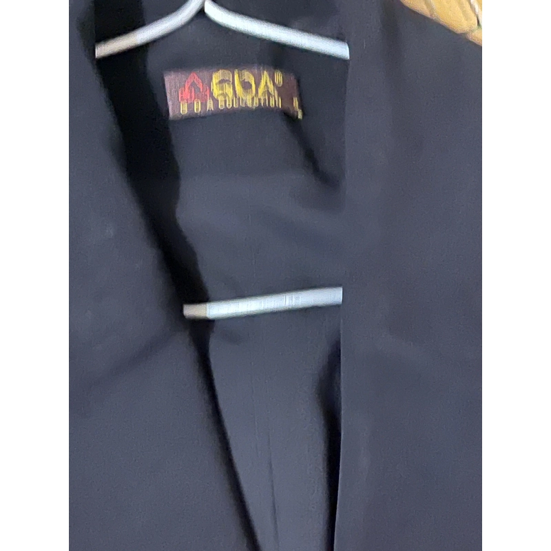 Áo khoác vest cộc tay dáng dài size S 509137
