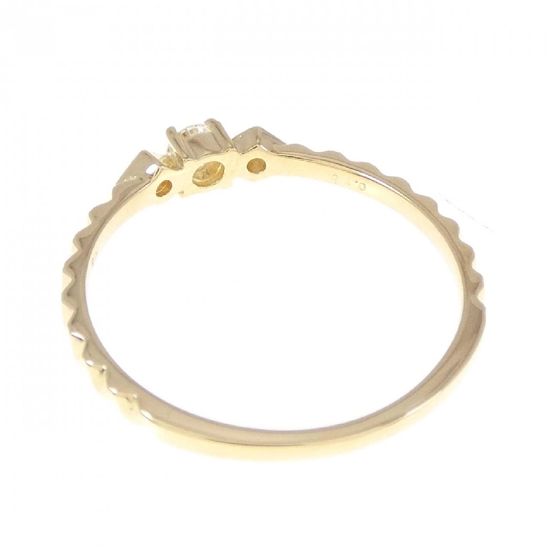 Nhẫn kim cương K18YG 0.10CT - Hàng hiệu Authentic 860437