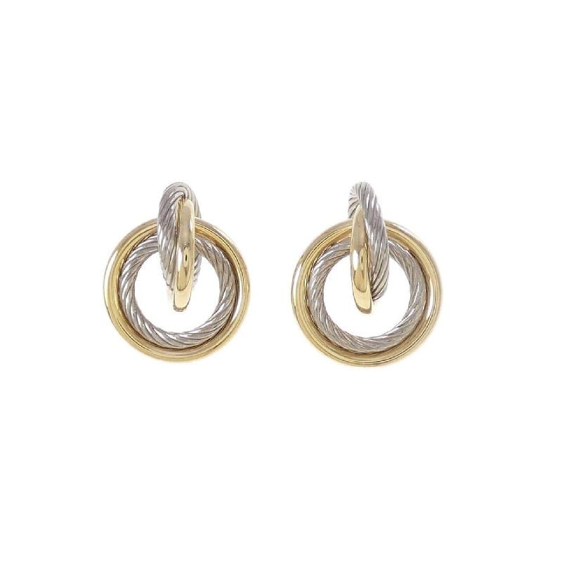 K18YG/K18WG Bông tai - Hàng hiệu Authentic 866404