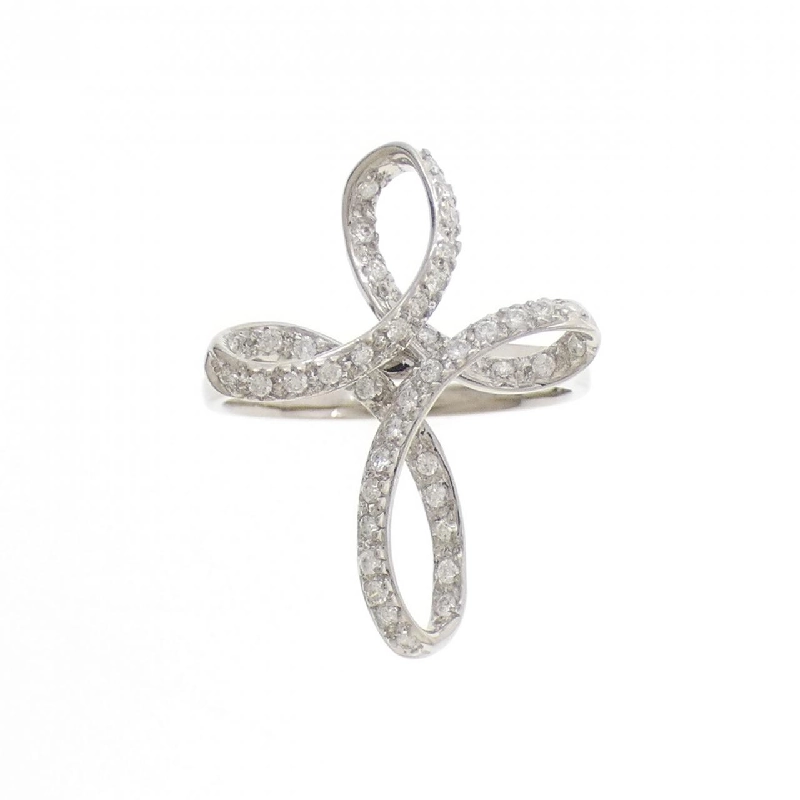 Nhẫn kim cương K18WG 0.25CT - Hàng hiệu Authentic 846844