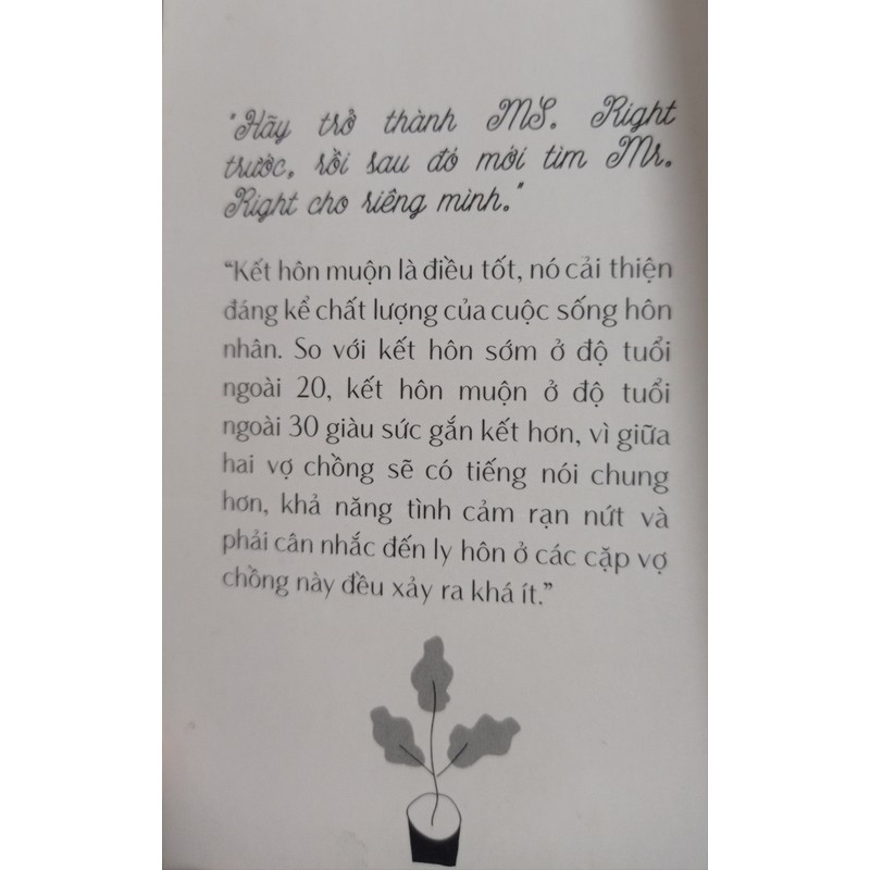Đừng kết hôn trước tuổi 30 - Trần Du  191463