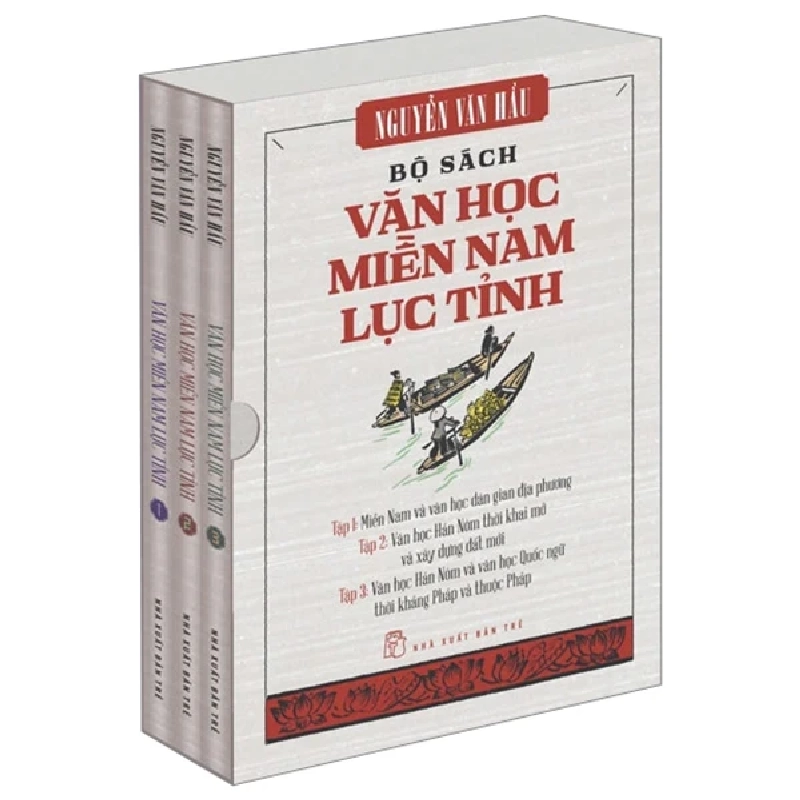 Box Set Văn Học Miền Nam Lục Tỉnh - Tập 1-3 (Hộp 3 Cuốn) - Nguyễn Văn Hầu 355729