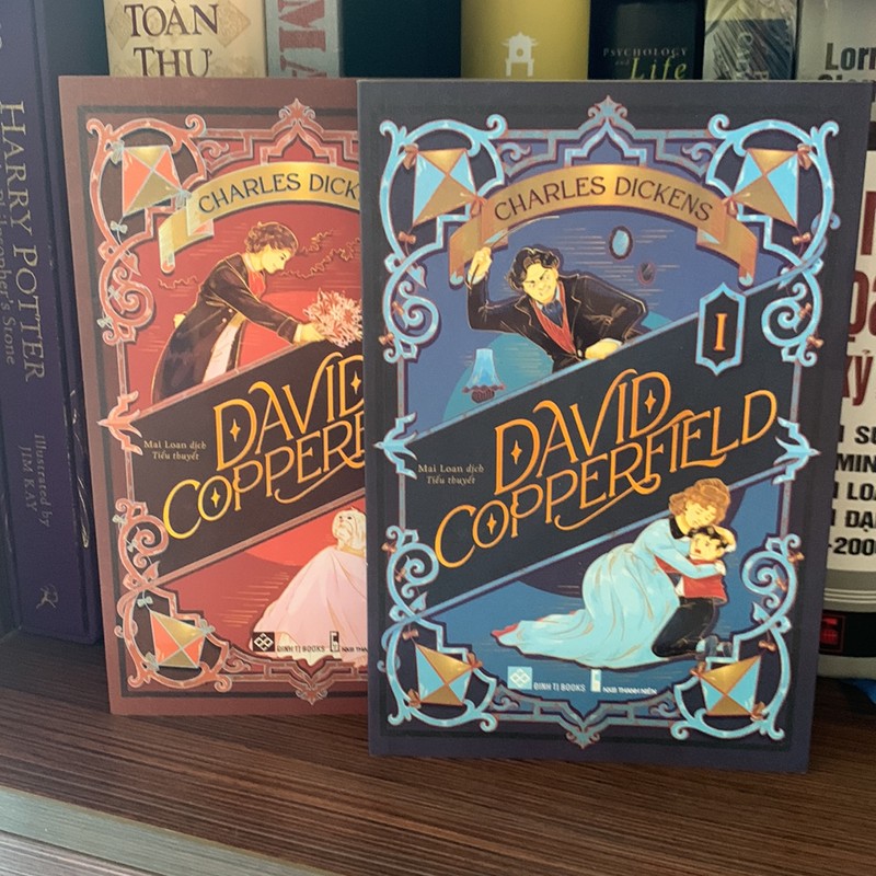 Sách văn học : David Copperfield (bộ 2tập) mới 98% 149672
