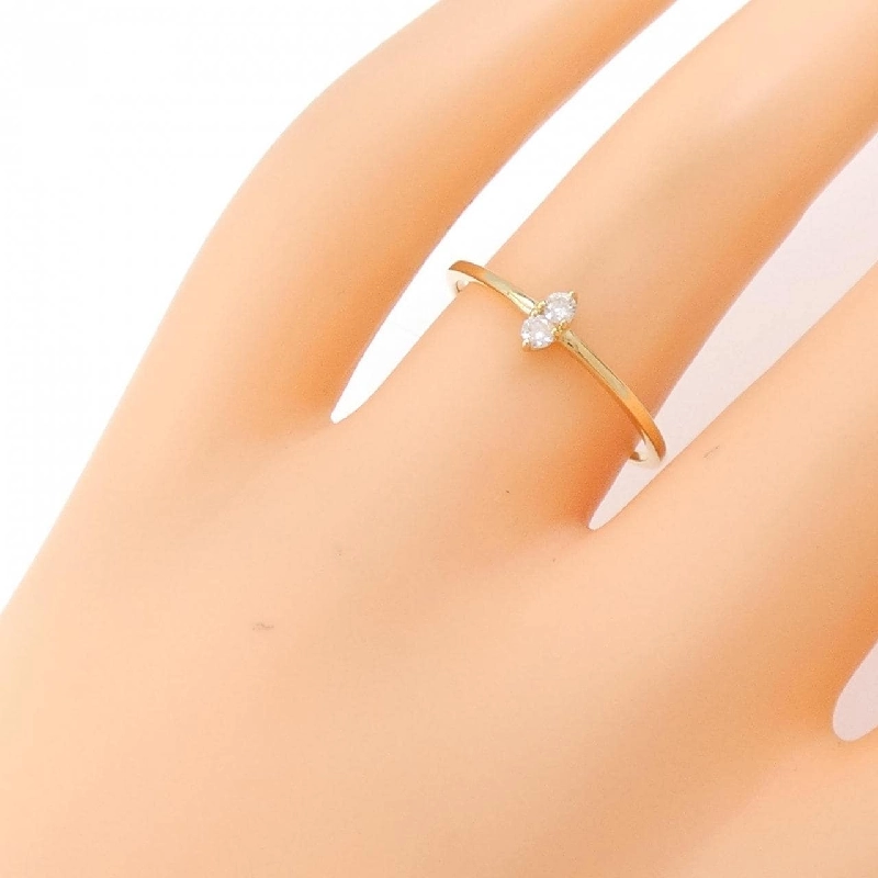 Nhẫn kim cương K18YG 0.06CT - Hàng hiệu Authentic 855495