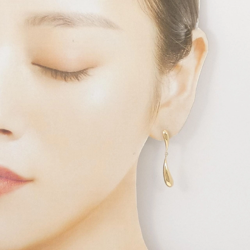 K18YG Bông tai - Hàng hiệu Authentic 868788