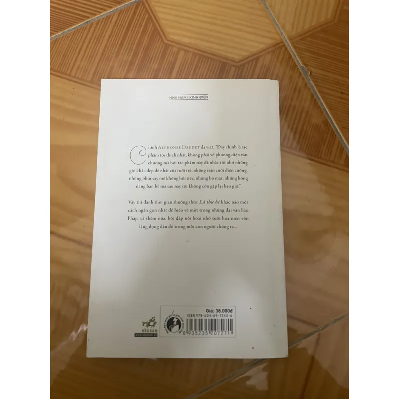 Lá thư hè - Alphonse Daudet 990484