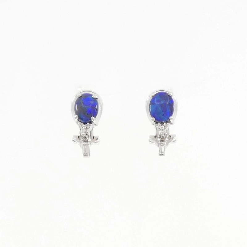 PT900/K14WG Bạc Opal Bông Tai 1.67CT - Hàng hiệu Chính hãng 871982