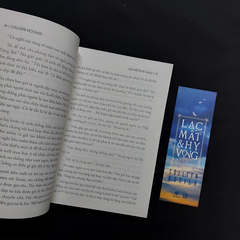 [Sách Cũ] Lạc Mất & Hy Vọng - Colleen Hoover 601435