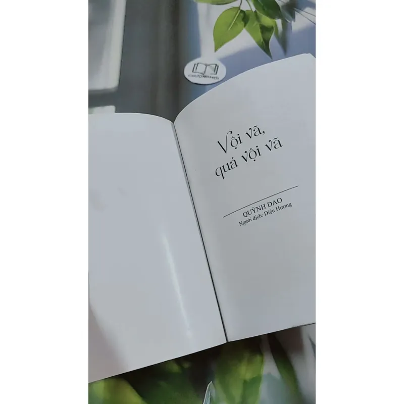 Vội Vã, Quá Vội Vã - Quỳnh Dao 744717