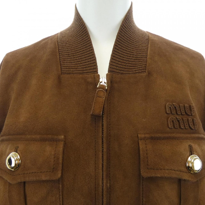 Jacket da MIU MIU MIU MIU logo MPV931 SOOO 104R - Hàng hiệu Authentic 809495