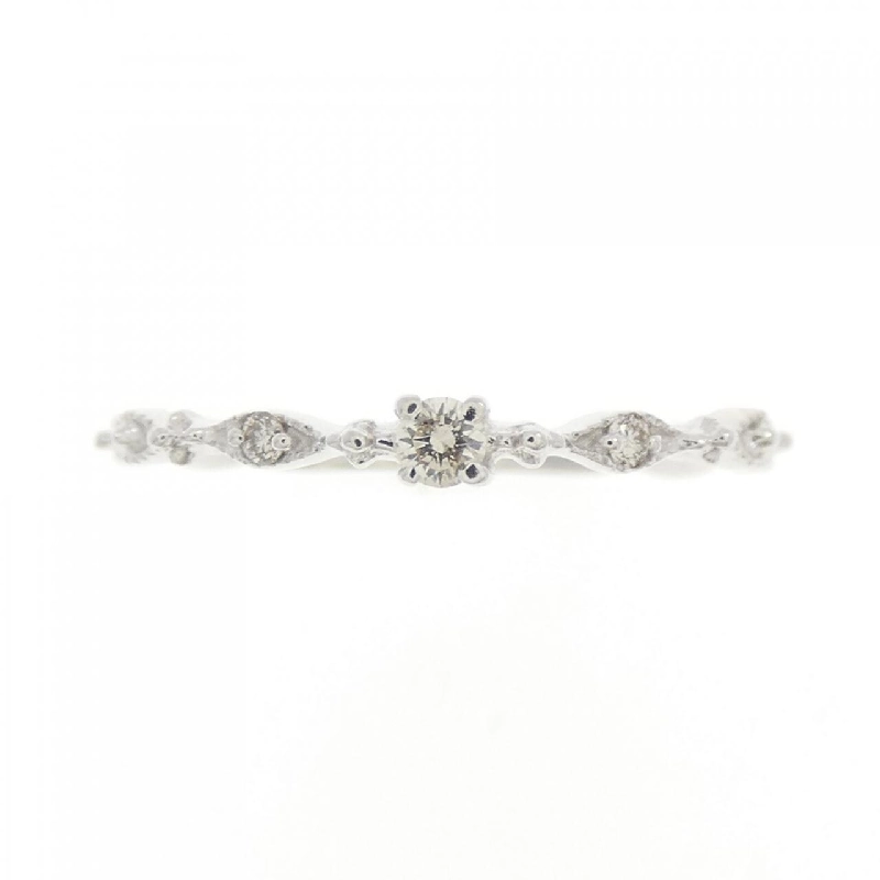 Nhẫn kim cương K10WG 0.05CT 672337