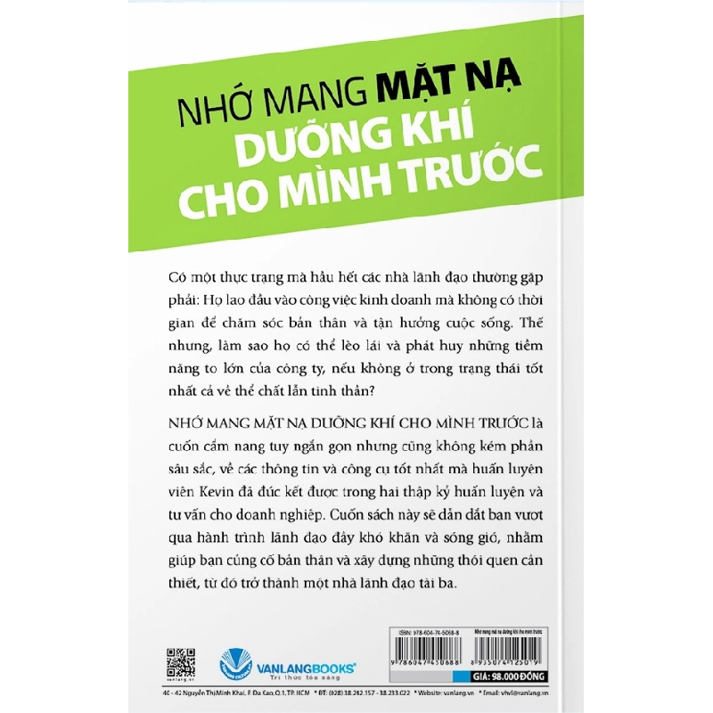 Nhớ Mang Mặt Nạ Dưỡng Khí Cho Mình Trước - Kevin N. Lawrence 287626