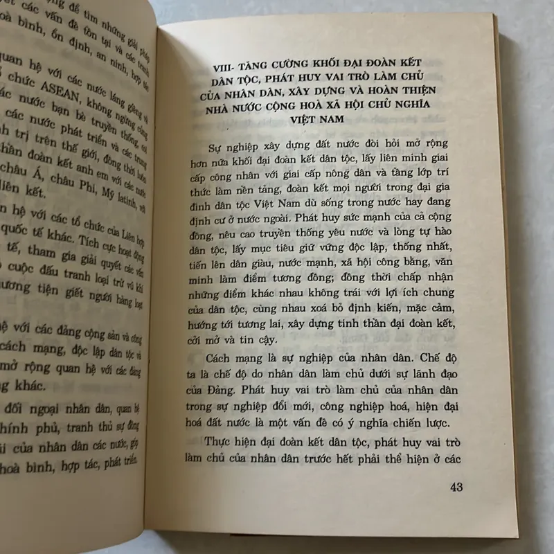 Văn kiện đại hội đại biểu toàn quốc lần thứ VII VIII ( 2 cuốn) 561456