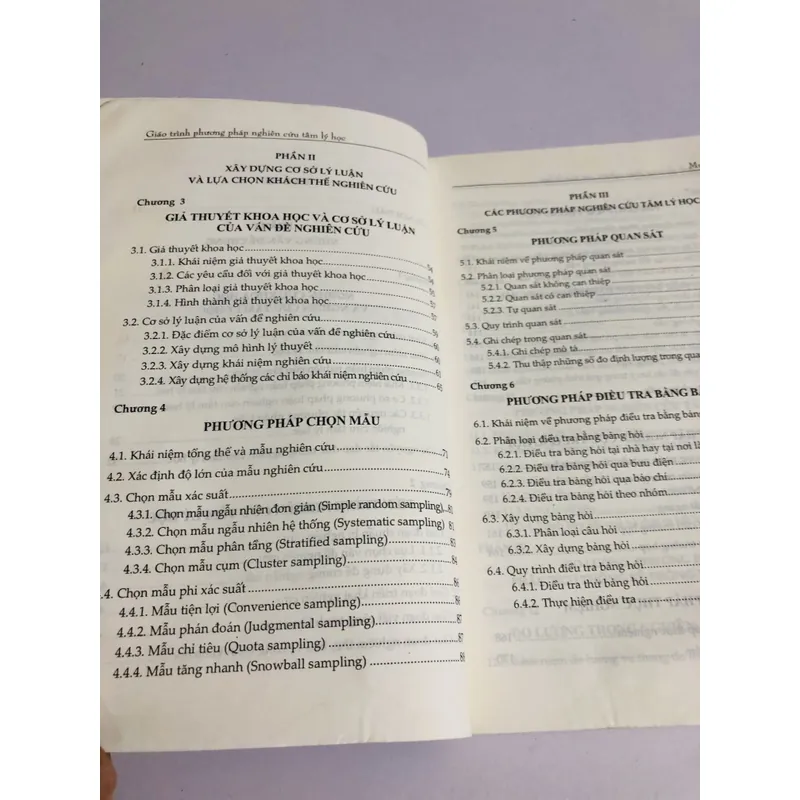 GIÁO TRÌNH PHƯƠNG PHÁP NGHIÊN CỨU TÂM LÝ HỌC  726476