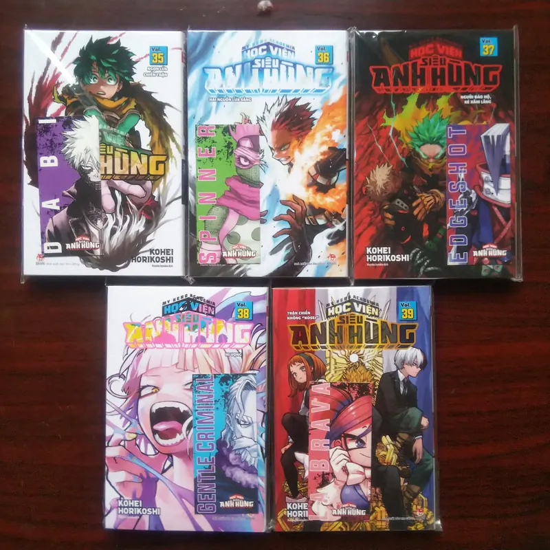 Học Viện Siêu Anh Hùng (Kohei Horikoshi) My Hero Academia Tập 35-39 Kèm Bookmark 1053617