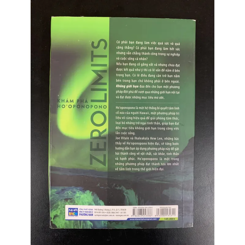 (Sách cũ) Không giới hạn - Khám phá HO'OPONOPONO - Joe Vitale & Ihaleakala Hew Len 933732