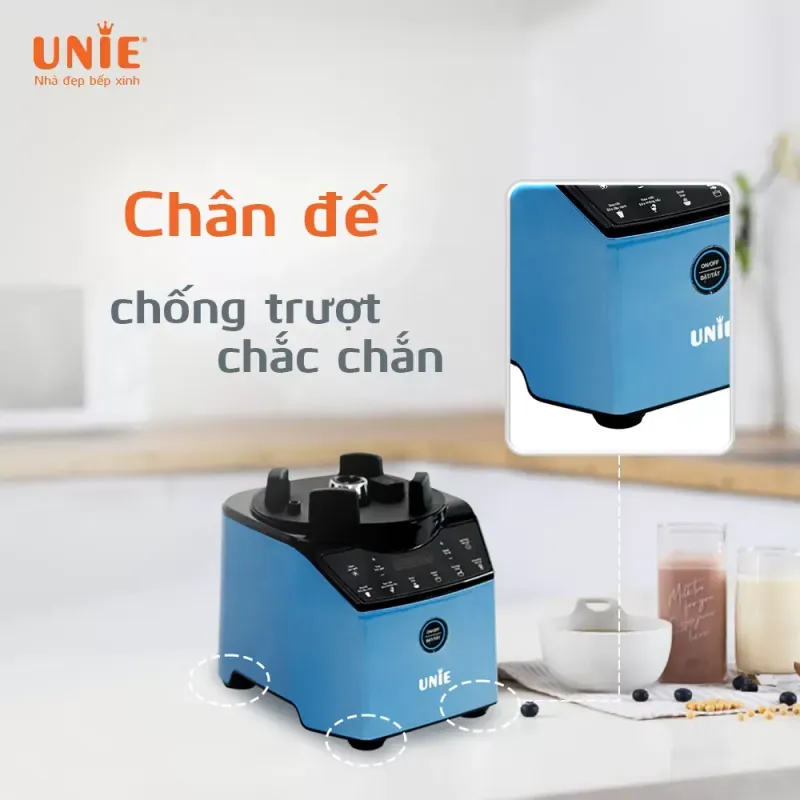 Máy nấu sữa hạt UNIE V3 thiết kế vuông vức hiện đại, dung tích 1,75L 968727