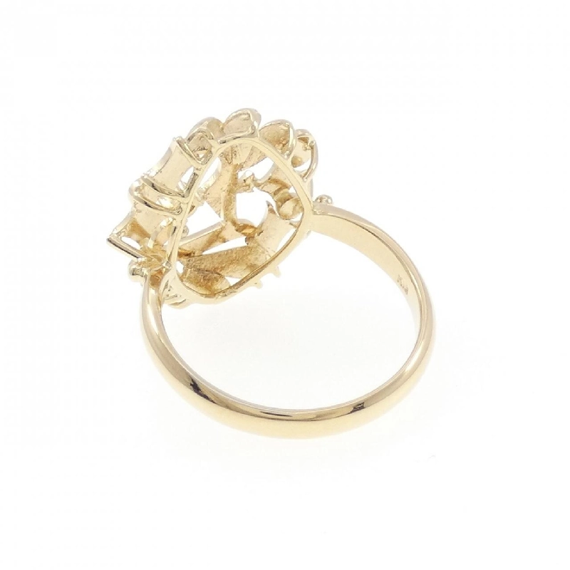 Nhẫn kim cương K18YG - Hàng hiệu Authentic 851606