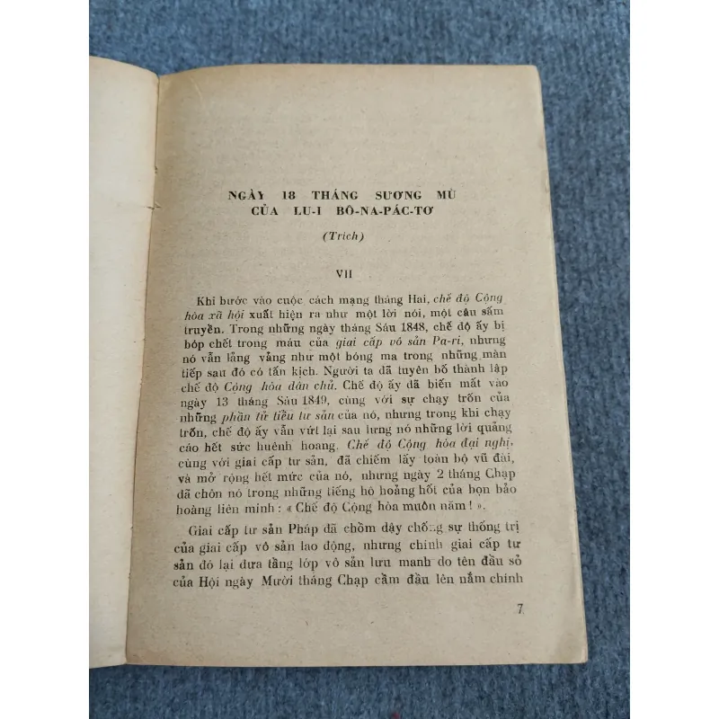 TRÍCH TÁC PHẨM KINH ĐIỂN VỀ CHỦ NGHĨA XÃ HỘI KHOA HỌC TẬP II 688813