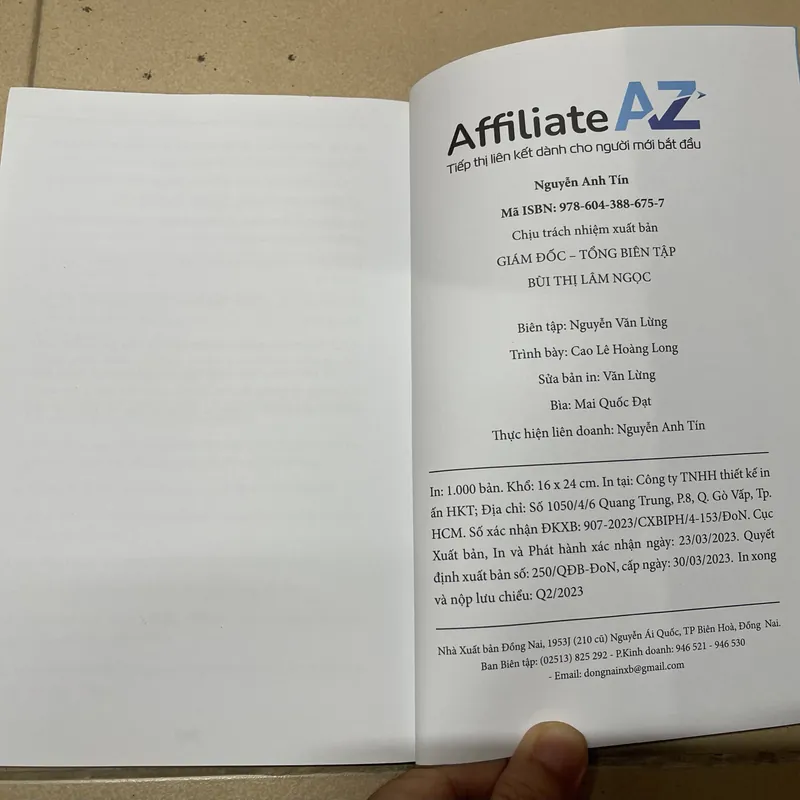 Affiliate A-Z  - Tiếp thị liên kết dành cho người mới bắt đầu (c43) 675065