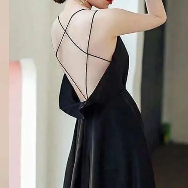 Đầm lụa nữ tính 907823