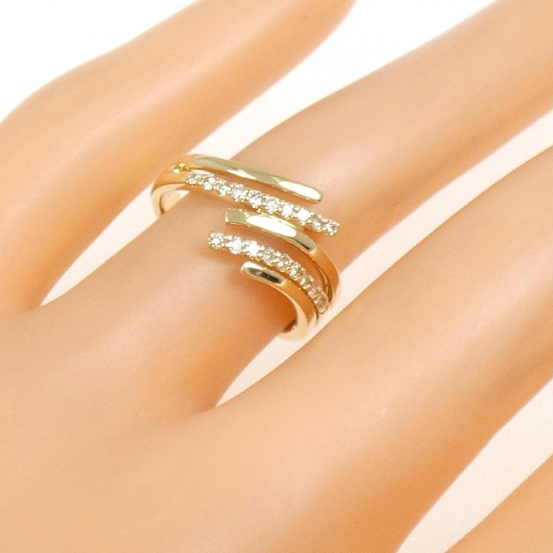 Nhẫn kim cương K18YG 0.20CT - Hàng hiệu chính hãng 853723