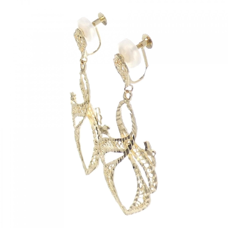 Bông tai K18YG Ginza Tanaka - Hàng hiệu Chính hãng 848387