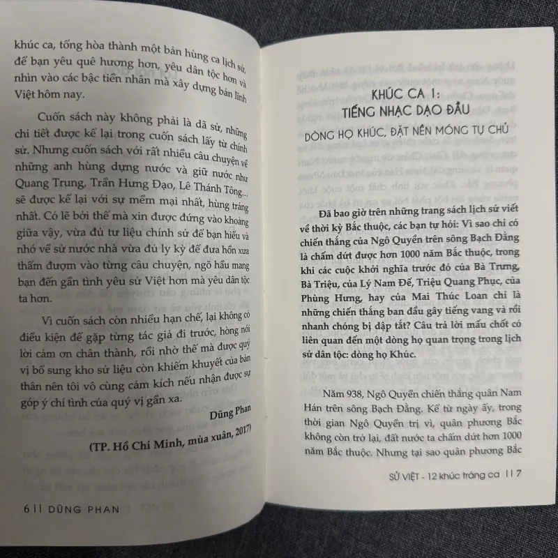 Sử Việt: 12 khúc tráng ca - Dũng Phan 937011