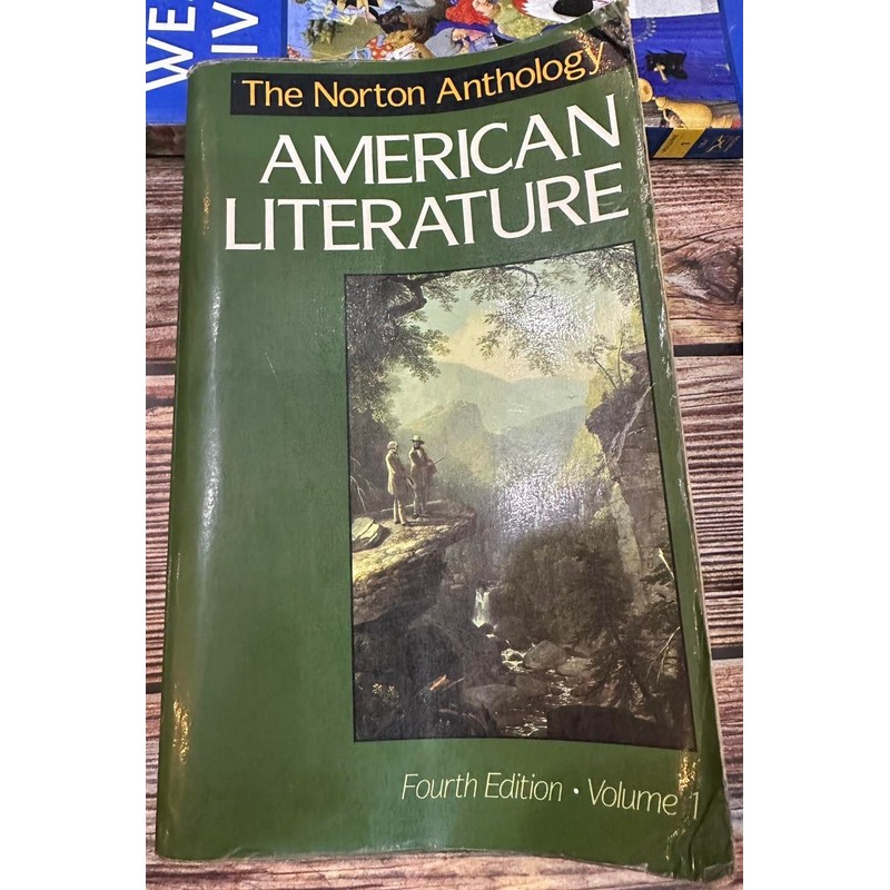 The Norton Anthology American literature volume 1 194638