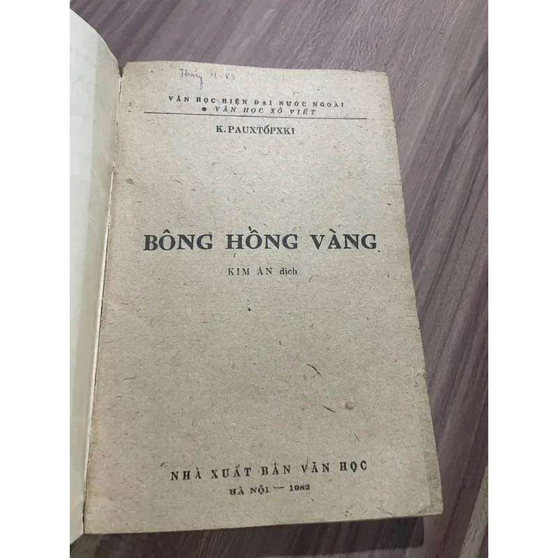 Bông hông vàng - Kim Ân (Vũ thư Hiên dịch)  687521