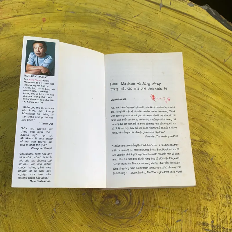 RỪNG NA-UY- haruki murakami- bản đời đầu 2007 có tem 782491
