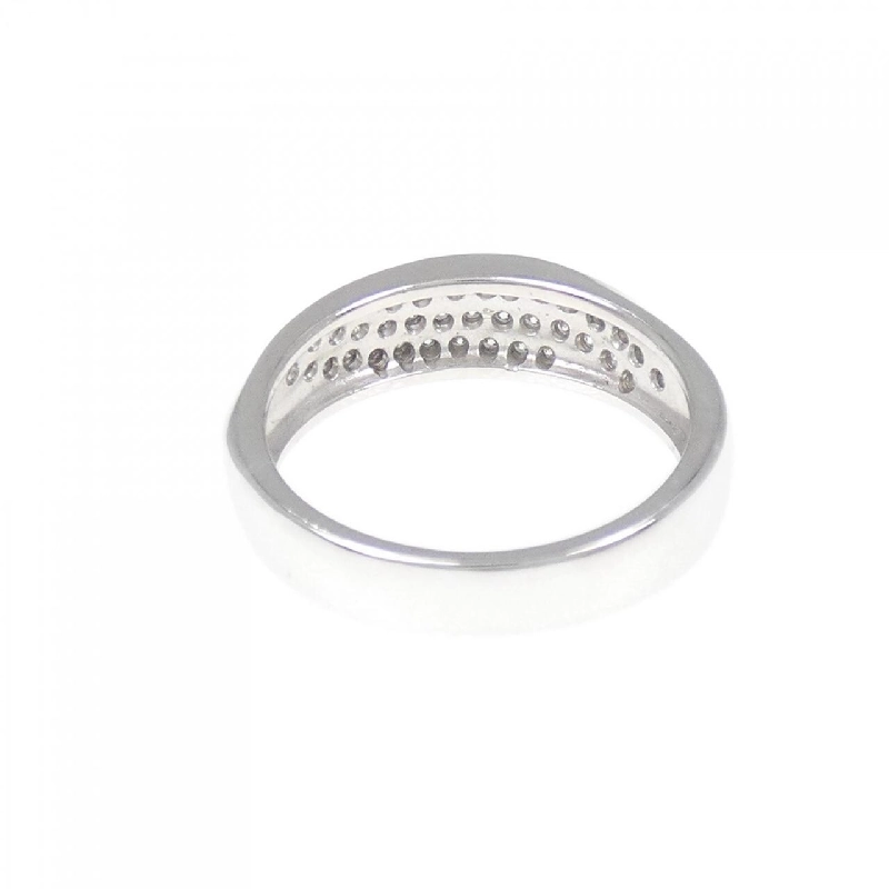 Nhẫn kim cương Pavé K18WG 0.26CT 671930