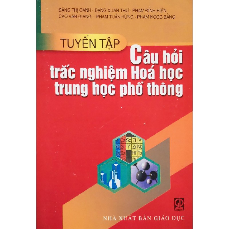 Tuyển Tập Câu Hỏi Trắc Nghiệm Hóa Học Trung Học Phổ Thông Xưa 8099