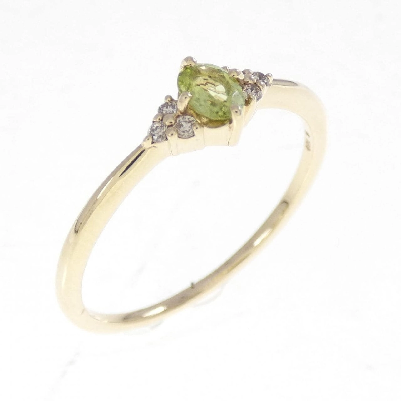 K10YG Peridot Ring - Hàng hiệu Authentic 853064