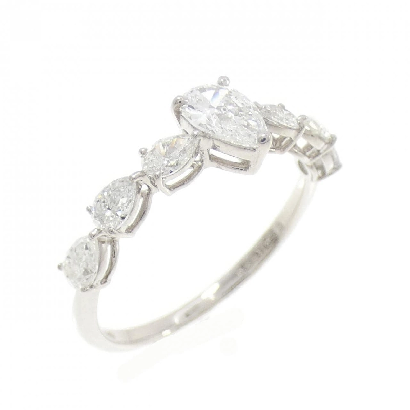 Nhẫn kim cương PT900 0.345CT F IF hình giọt nước - Hàng hiệu Authentic 872712