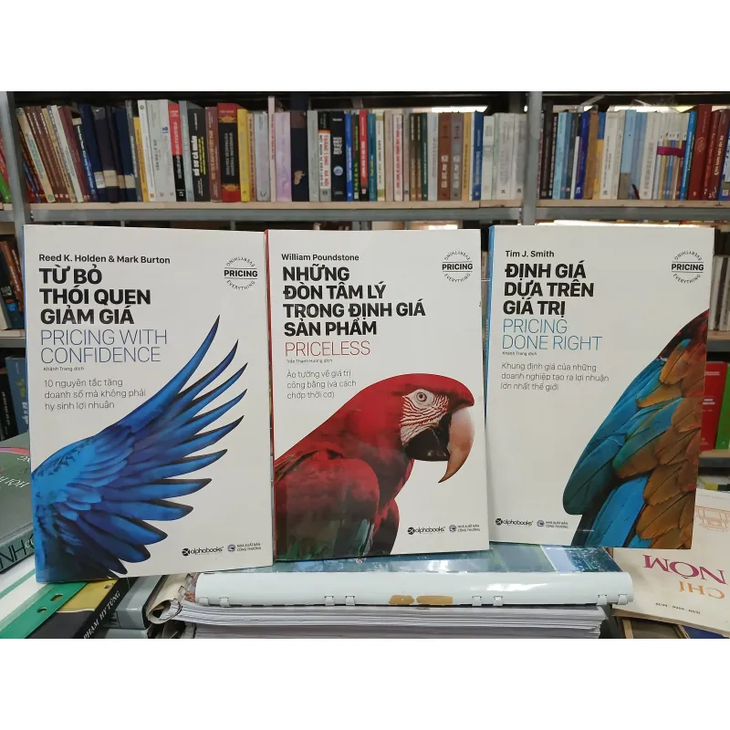 BỘ 3 CUỐN SÁCH VỀ ĐỊNH GIÁ SẢN PHẨM (PRICING EVERYTHING) 745081