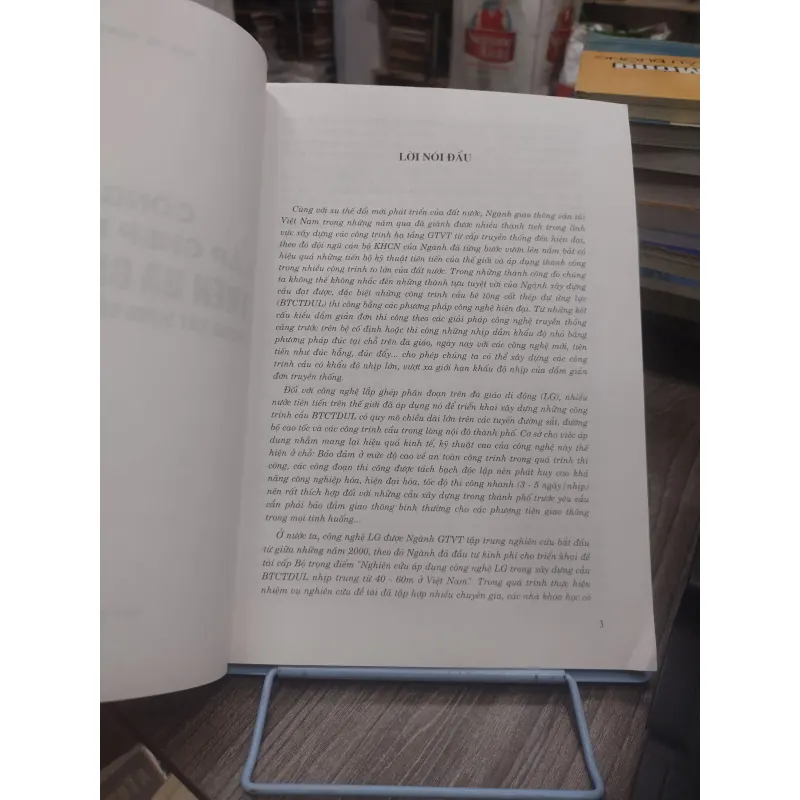 Sách: CN lắp ghép phân đoạn trên đà giáo di động trong xây dựng cầu bê tông dự ứng lực (KT 740603
