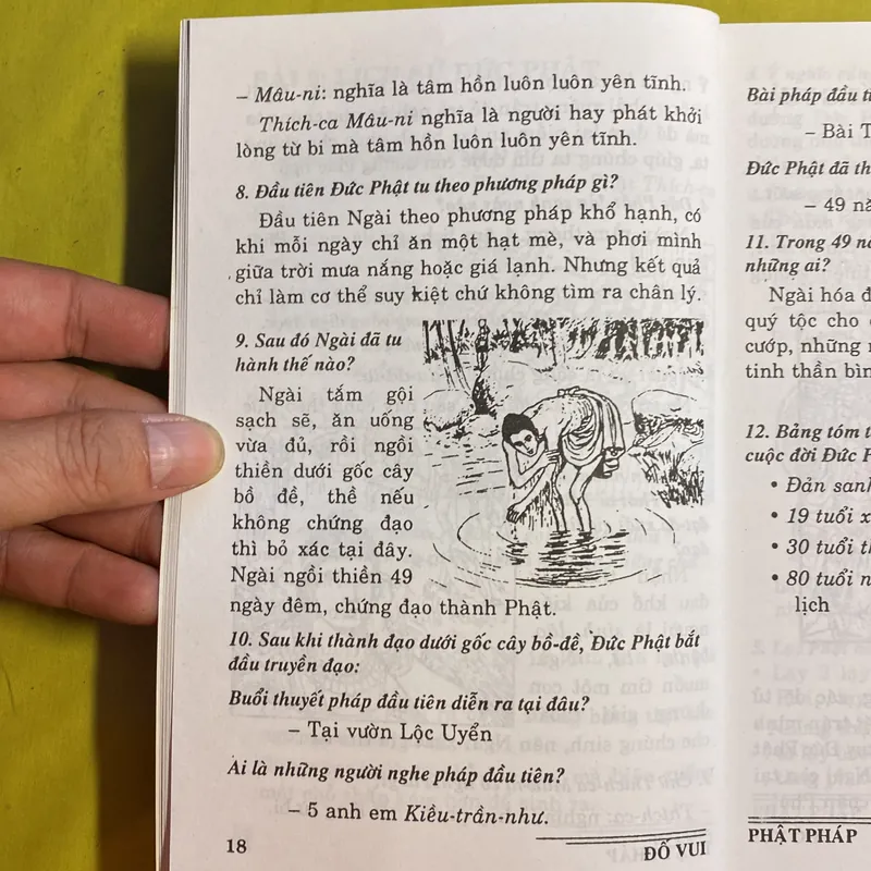 Đố vui Phật Pháp - Tài liệu dành cho Thiếu Nhi - Diệu Kim biên soạn 605751