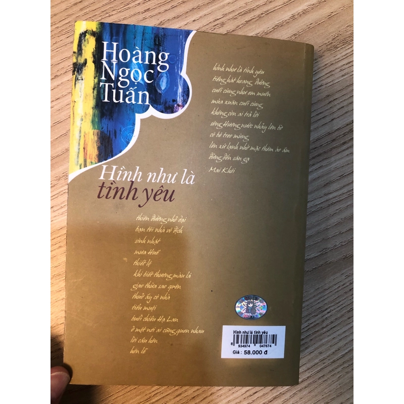 Hình như là tình yêu - Hoàng Ngọc Tuấn (đẹp, 2006) 362772