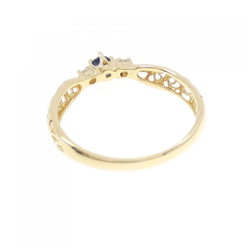 Nhẫn Sapphire K18YG 0.10CT - Hàng hiệu Chính hãng 851903