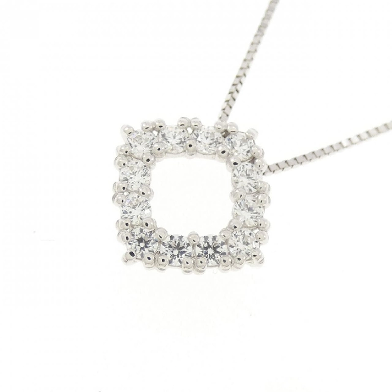 K10WG Cubic Necklace - Hàng hiệu Authentic 866706