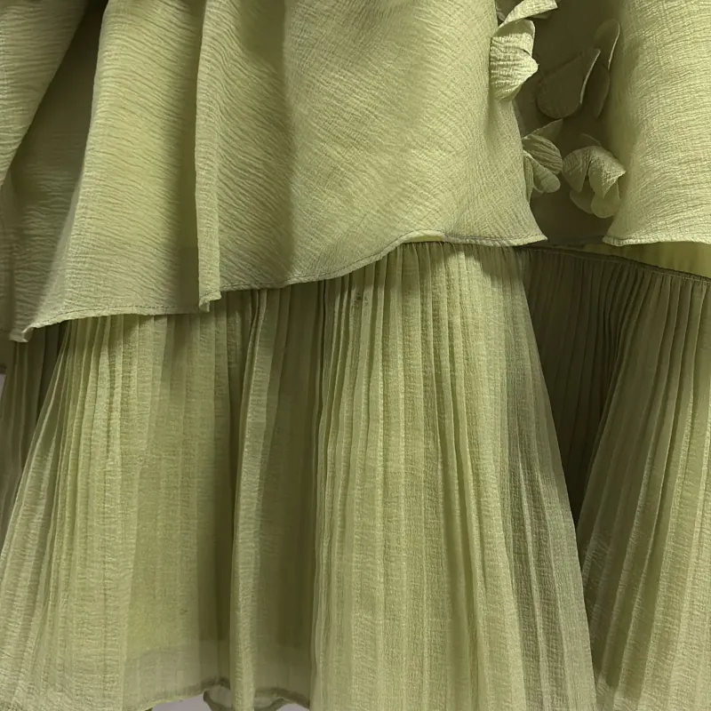 Đầm tiểu thư baby doll xếp li 976023