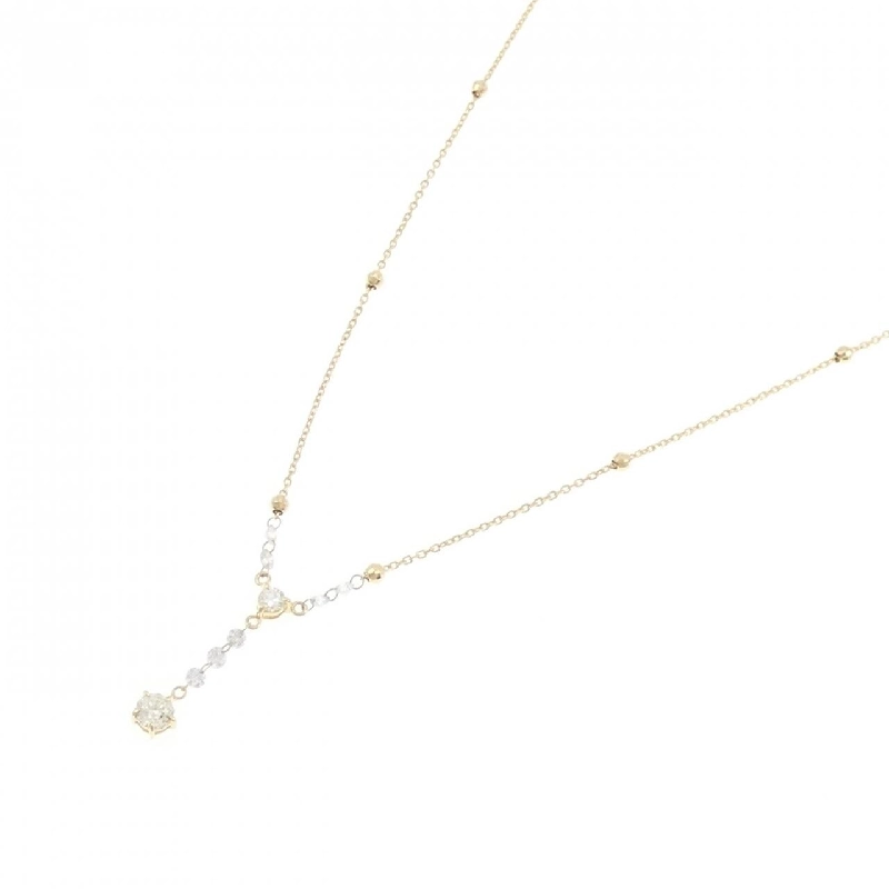 K18YG Dây chuyền kim cương 0.166CT - Hàng hiệu Chính hãng 858363