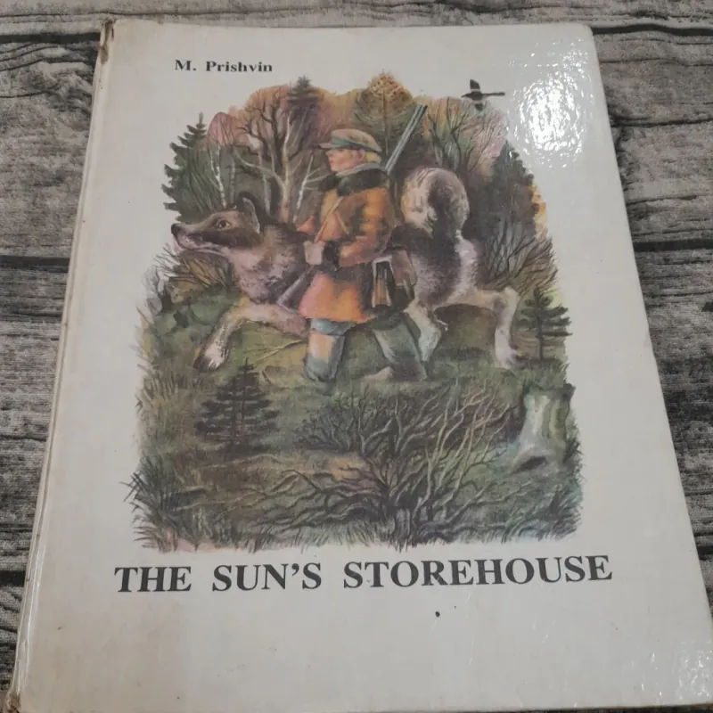 Sách truyện màu tiếng Anh khổ lớn. THE SUN'S STOREHOUSE. 3TH print 1981 in tại Nga 758698