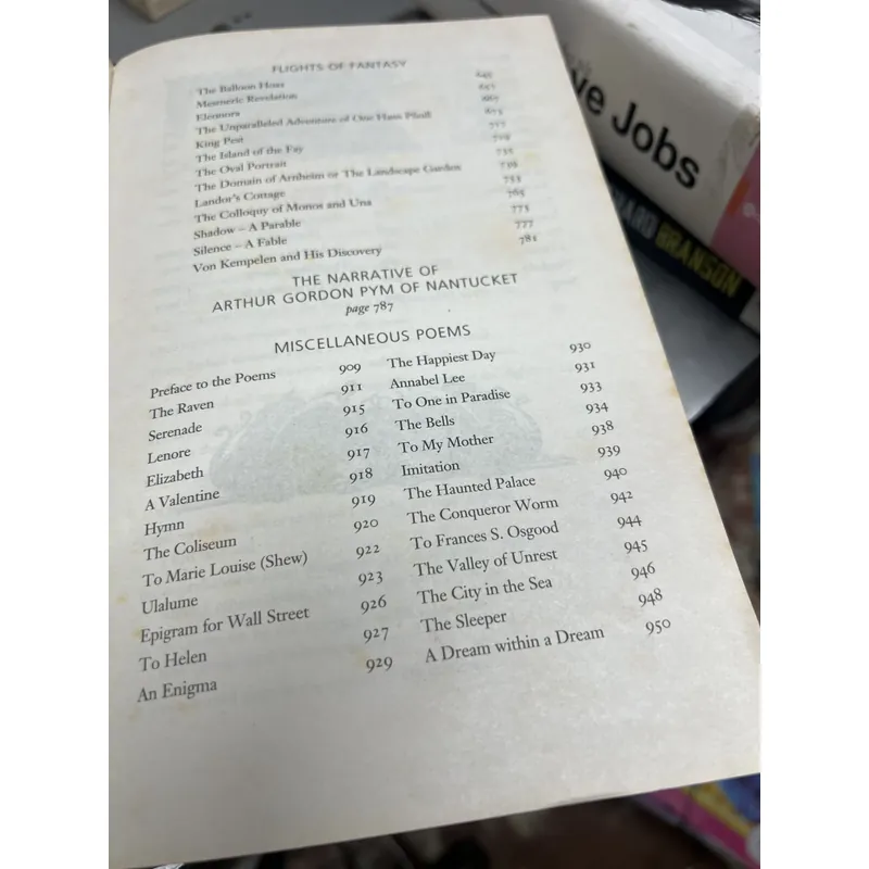  🕯 THE COLLECTED WORKS OF EDGAR ALLAN POE — Tuyển tập trọn vẹn những tác phẩm bất tử  605763